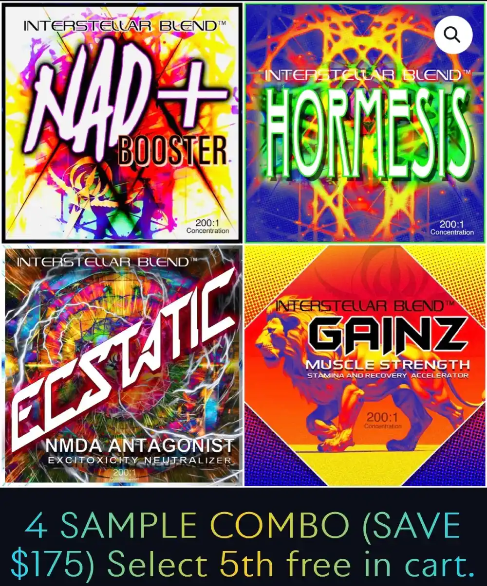 Four supplement products with discounts